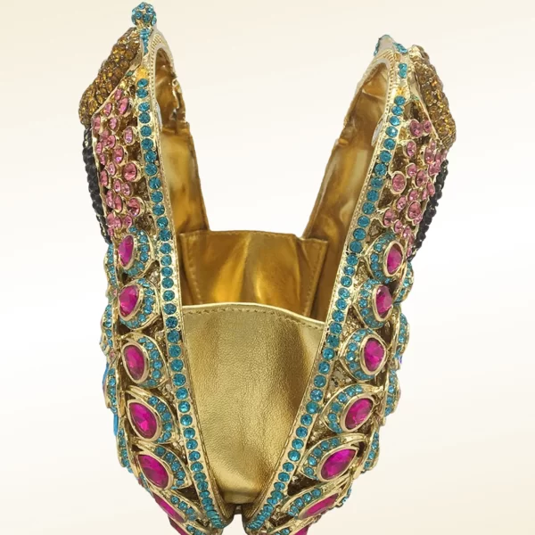 Blue Sexy Owl Clutch - Image 5
